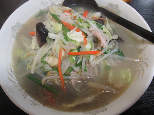 「野菜タンメン　「600円」」@水源楼の写真