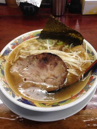 「しょうゆネギ」@まぐろラーメン 大門の写真