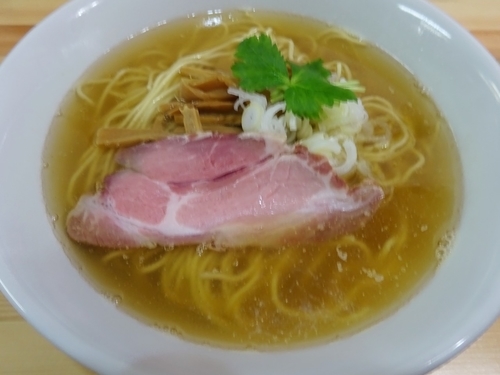 「塩ラーメン 650円 ＋ 炊き込みご飯 150円」@中華そば こてつの写真