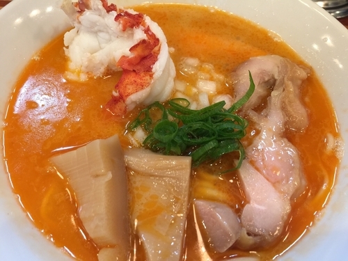 「【三周年記念限定】芳醇鮮魚白湯銀だら×オマール」@鮮魚らーめん 五ノ神水産の写真