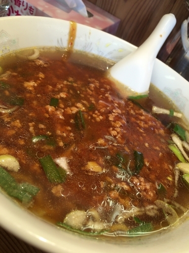 「スタミナラーメン 麺少なめ硬め ６００円」@娘娘 大成店の写真