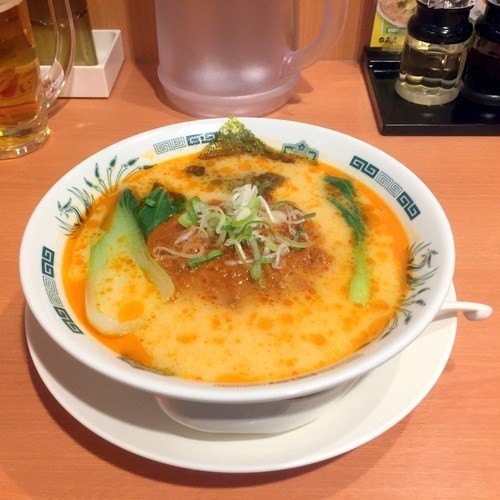 「担々麺」@日高屋 成城学園前駅北口店の写真