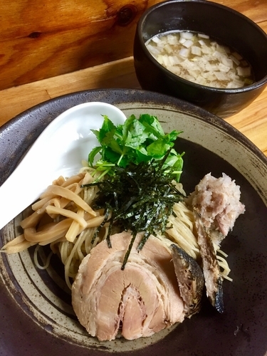 「つみれ煮干つけそば ￥800」@中華そば よしかわの写真