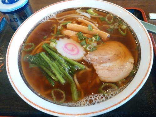 「ラーメン(並盛)550円」@蕎麦処 もりやの写真