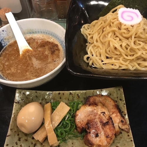 「特製つけめん (1,000円)」@二代目 YUTAKA 宇部本店の写真