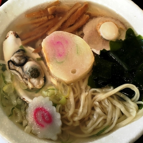 「【期間限定】牡蠣入り塩らーめん」@宗谷岬 間宮堂の写真