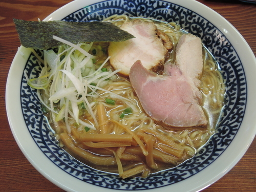 「煮干し拉麺」@良温(Ra-on)の写真
