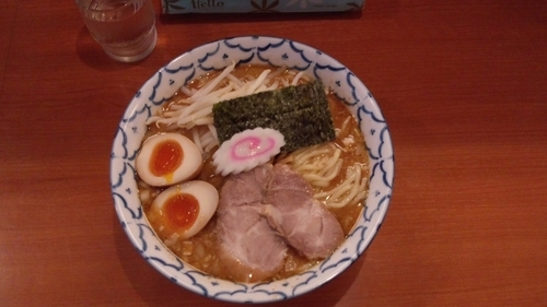 「味玉中華そば（中）無料」@麺恋処 いそじの写真