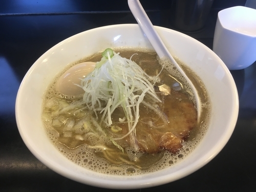 「煮干中華そばEX-HARD＋煮卵＋continue」@煮干中華そば のじじの写真