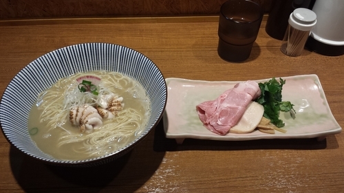 「【限定】鱈そば830円」@寿製麺よしかわ 川越店の写真