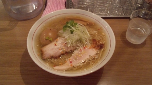 「地球の特製塩そば」@地球の中華そばの写真