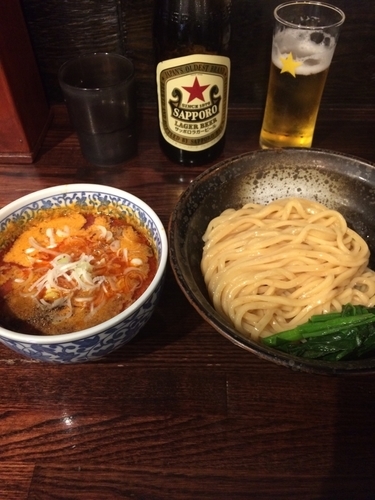 「坦々つけ麺」@自家製麺ほうきぼし 神田店の写真