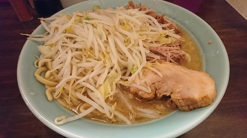 「ラーメン（大）+豚1枚（にんにんく少し）」@龍麺 ふえ郎の写真