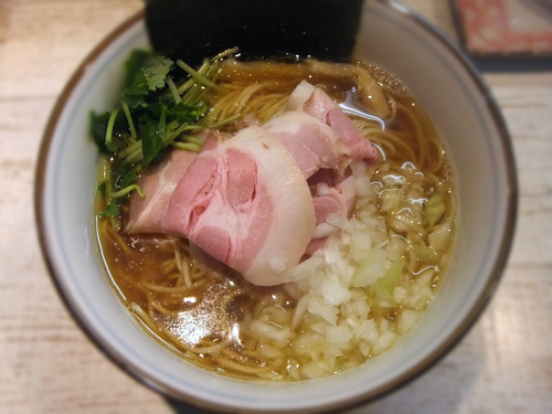 「煮干しそば」@中華そば 四つ葉の写真