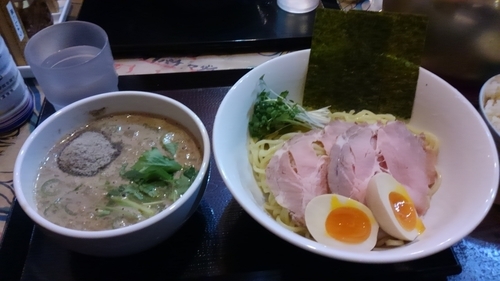 「特製濃厚煮干つけ麺￥1100」@ラーメン愉悦処 似星の写真