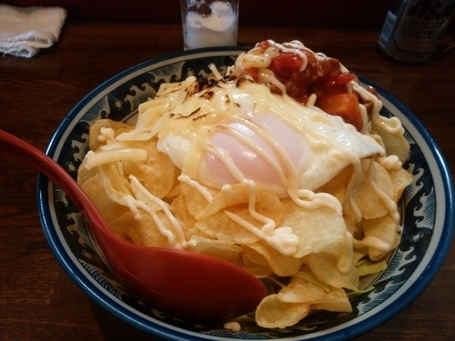 「まぜそばミスタートランプ」@ラーメンアキラの写真