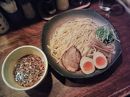 「味玉つけ麺（大盛り）」@神泉のらぁめん屋 うさぎの写真