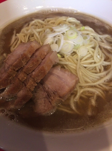 「肉そば」@自家製麺 伊藤 浅草店の写真