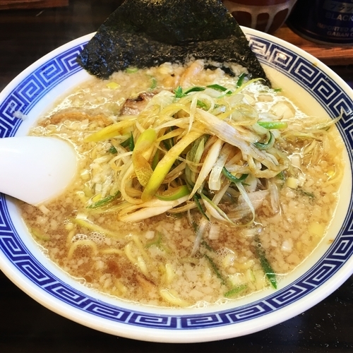 「ねぎらーめん」@らーめん くり坊の写真