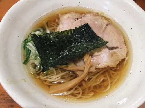 「中華そば（600円）」@中華そば 榮じの写真