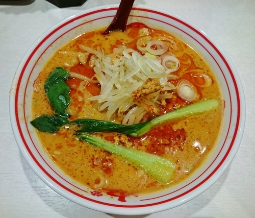 「中本風タンタン麺(12月限定) 880円」@蒙古タンメン 中本 御徒町店の写真