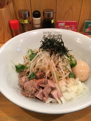 「ニボシマゼソバ￥750」@中華そば ムタヒロ 大阪福島店の写真