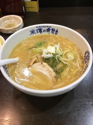 「味噌ラーメン」@味の時計台 宇多津店の写真