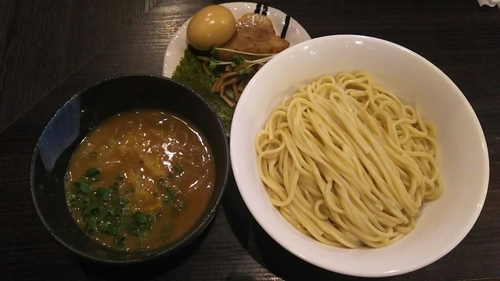 「味玉柚子つけ麺(中)(あつもり)」@麺処 ほん田 nijiの写真