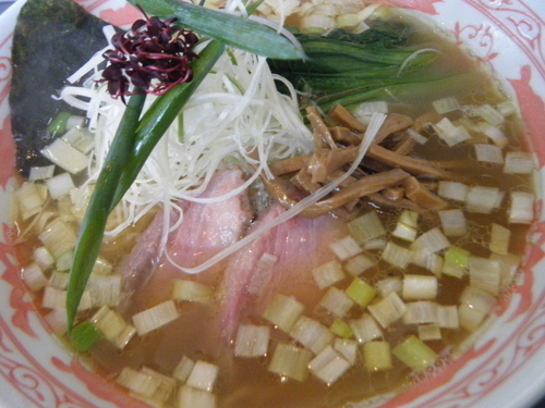 「塩中華そば850円」@中華蕎麦 こばやの写真