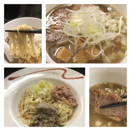 「煮干中華そばHARD（裏）＋CONTINUE」@煮干中華そば のじじの写真