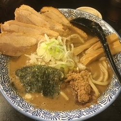 濃厚狼煙ラーメン 肉増し