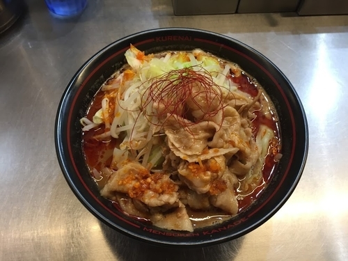 「紅ラーメン」@麺創研 紅 国分寺の写真