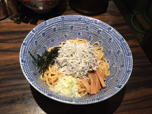 「しらす油そば」@東京煮干屋本舗の写真