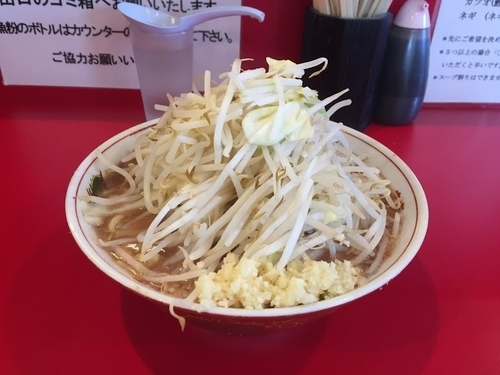 「ラーメン300ｇ（豚１枚）」@ラーメン英二の写真