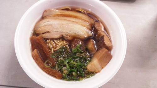 「熟成（ねかせ）コク旨醤油そば＠らーめんくろく」@ラーメンEXPO2016 in 万博公園の写真