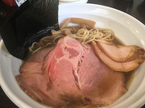 「にぼしラーメン750円」@濃麺 海月の写真