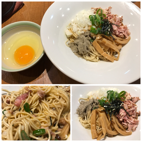 「【限定】混ぜそば（140g） 300円」@寿製麺よしかわ 川越店の写真