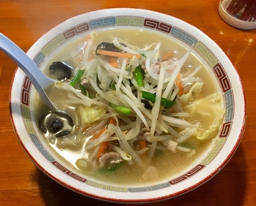 「タンメン 750円」@屋台屋 龍源の写真