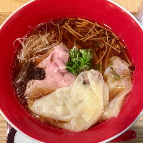 「チャーシューワンタン醤油Soba ￥1500」@Japanese Soba Noodles 蔦の写真