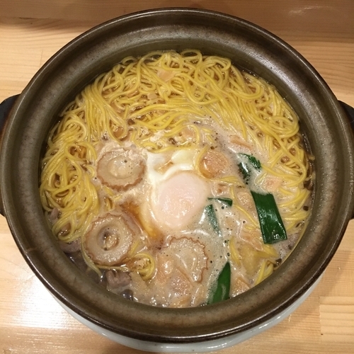 「こがしニンニク並 (700円)」@鍋焼きラーメン 谷口食堂の写真