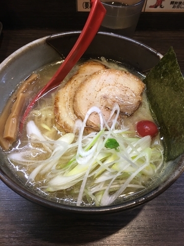 「帆立とあさりの濃厚清湯らーめん(大盛無料)780円」@つけめん 眞司 其のニの写真