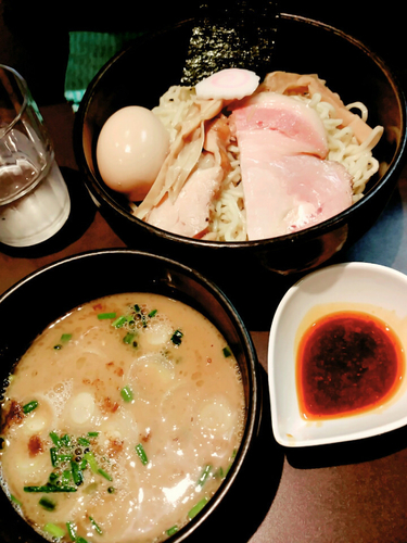 「辛つけそば　880円」@おおぜき中華そば店の写真