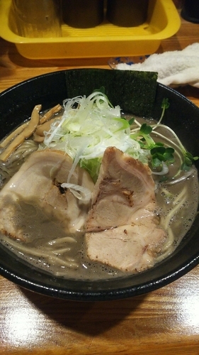「メガ煮干しラーメン(大)」@麺屋 ひな多の写真