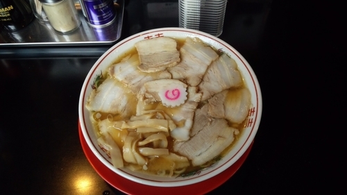 「肉煮干中華そば（大）」@肉煮干し中華そば さいころの写真