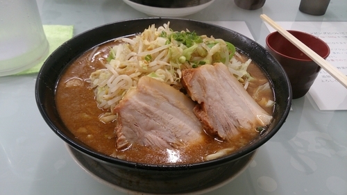 「エビの極み980円+生卵50円」@ラーメン 富次郎 堀町店の写真