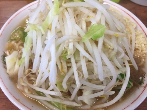 「小＋ネギ＋ヤサイ＋ニンニク」@ラーメン二郎 品川店の写真