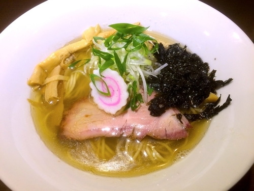 「豊深煮干そば塩（750円）」@麺や 虎徹の写真