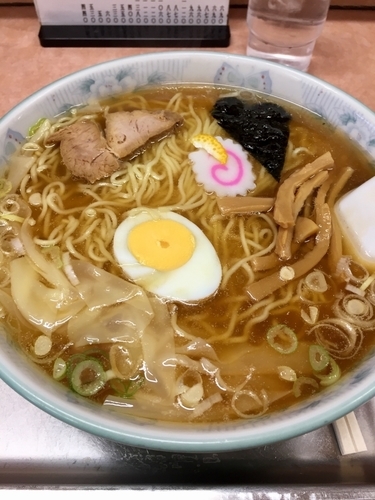 「ワンタンメン@870円」@大勝軒 北習志野店の写真