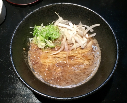 「和牛ケンネングリ煮干味噌(赤) 850円」@麺s慶の写真