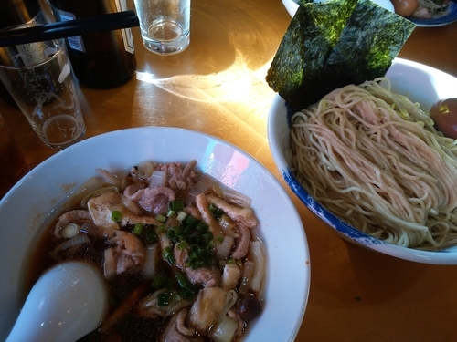 「鴨つけそば」@麺屋 扇 SENの写真